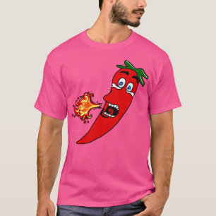 Camiseta Pimienta picante ardiente