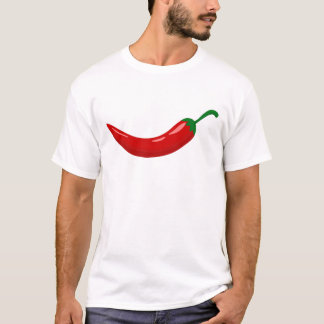 Camiseta Pimienta picante roja