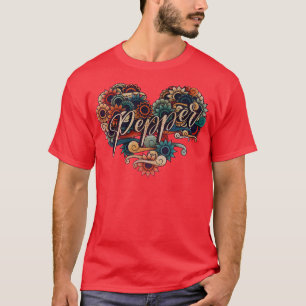 Camiseta Pimienta VIGNETA COLOR VINTAGE