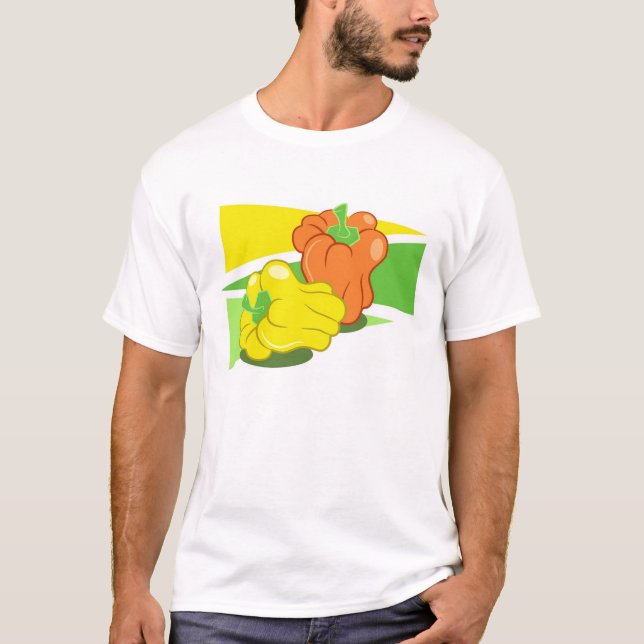 Camiseta Pimientas (Anverso)