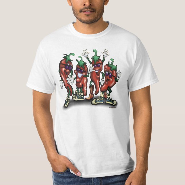 Camiseta Pimientas (Anverso)
