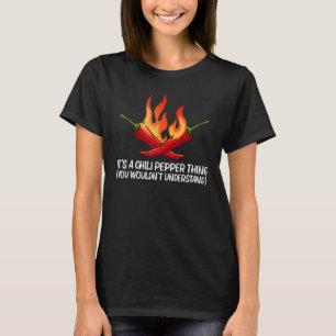 Camiseta Pimiento Para Hombres Mujeres Salsa Picante Jalape