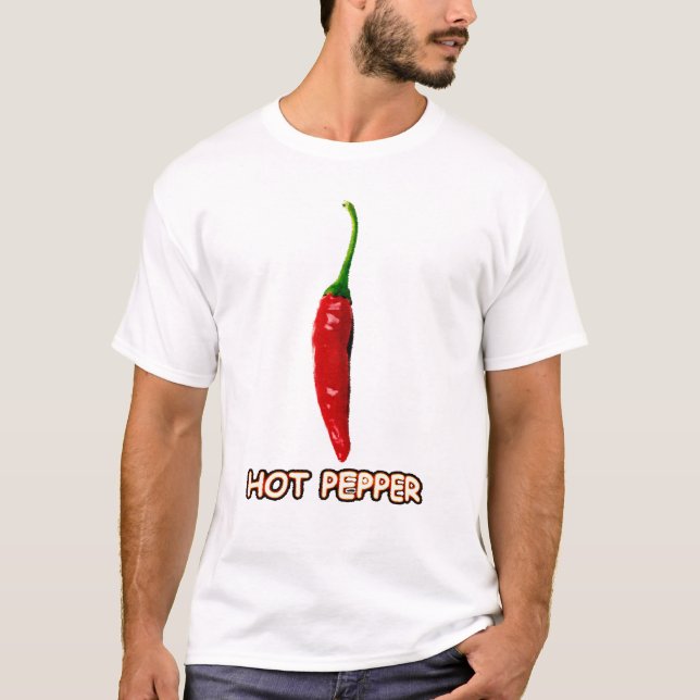 Camiseta Pimiento picante (Anverso)