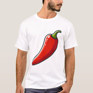 Camiseta Pimiento rojo