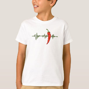 Camiseta Pimiento rojo chile - comida india