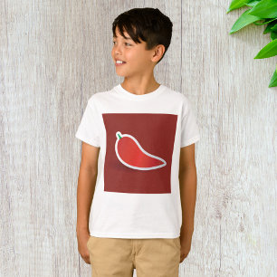 Camiseta Pimiento rojo chili