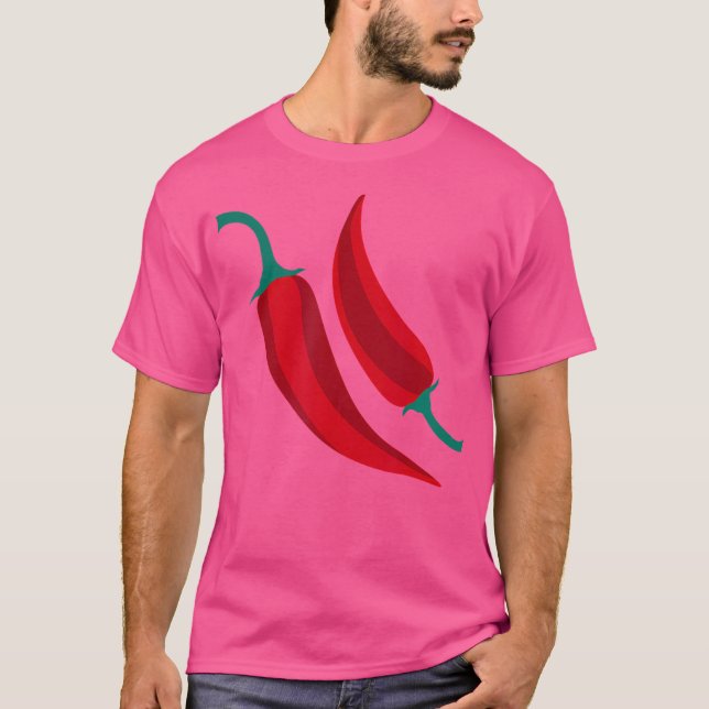 Camiseta Pimientos Chili (Anverso)