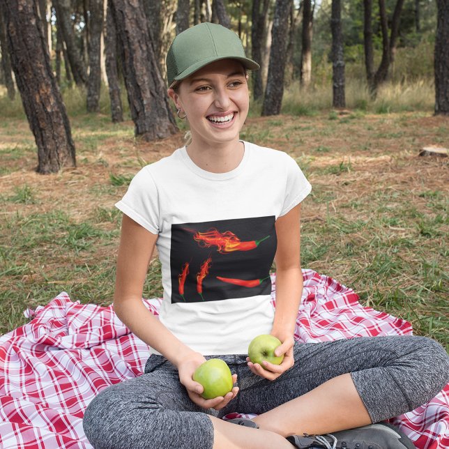 Camiseta Pimientos de chile inflamables (Subido por el creador)