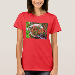Camiseta Pimientos de chile para ojos de pájaro