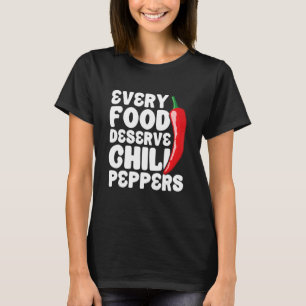 Camiseta Pimientos de chile rojo secos Carolina Reaper Spic