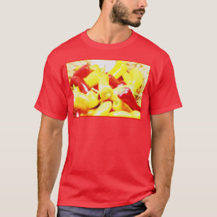 Camiseta "Pimientos De Jalapeno Chili" Foto Cuta. ¡Hazte co