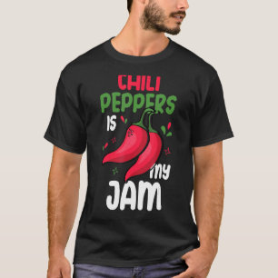 Camiseta Pimientos Es Mi Mermelada Rojo Picante Pimienta Co