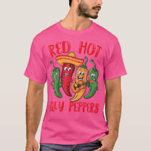 Camiseta Pimientos morenosos y calientes rojos