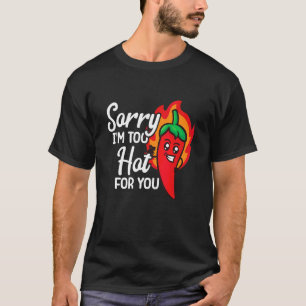 Camiseta Pimientos rojos secos Carolina Reaper Comida pican