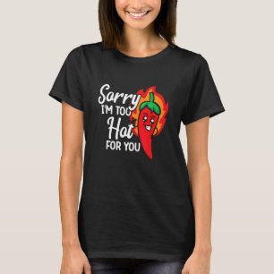 Camiseta Pimientos rojos secos Carolina Reaper Comida pican