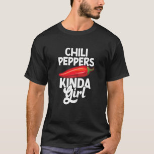 Camiseta Pimientos rojos secos Carolina Reaper Comida pican
