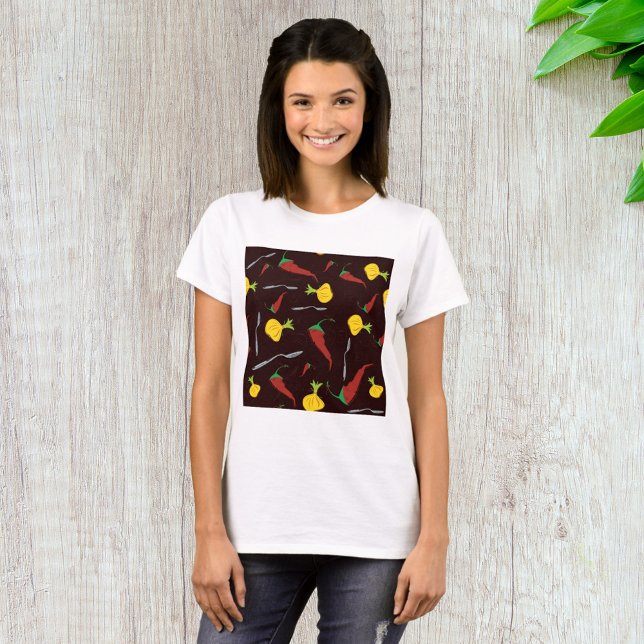Camiseta Pimientos Y Cebolla (Subido por el creador)