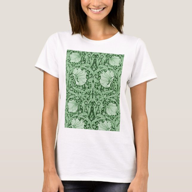 Camiseta Pimpernel Green, William Morris (Anverso)