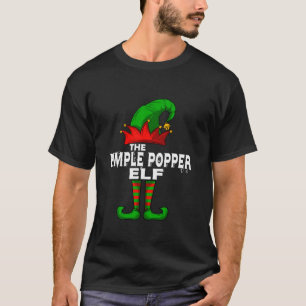 Camiseta PIMPLE POPPER Elf Grupo de Navidades Familiares