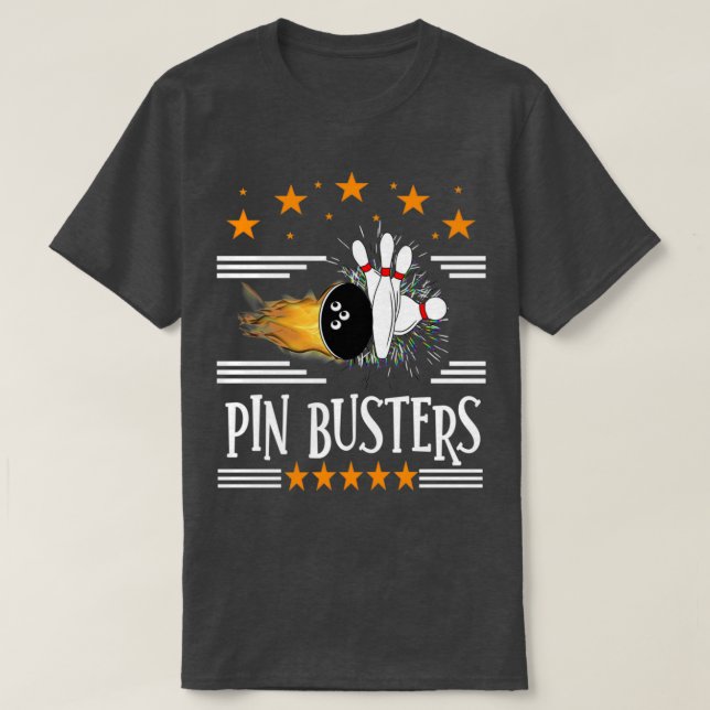 Camiseta Pin Busters T (Diseño del anverso)