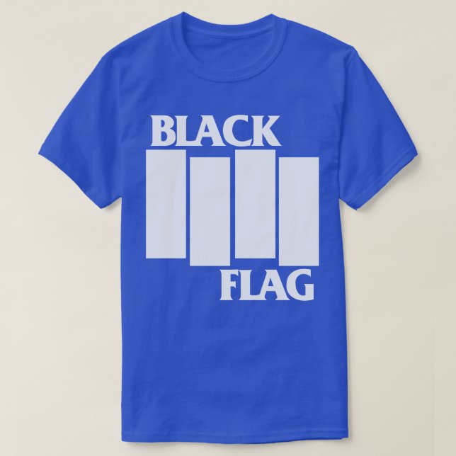 Camiseta Pin de bandera negra retro (Diseño del anverso)