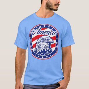 CAMISETA PIN DE EAGLE ESTADOUNIDENSE