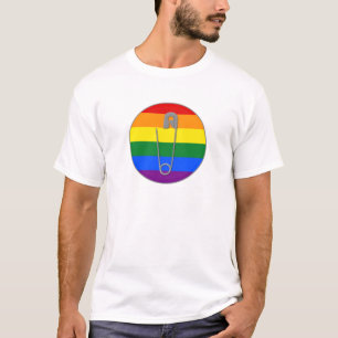 Camiseta Pin de seguridad de los derechos de los