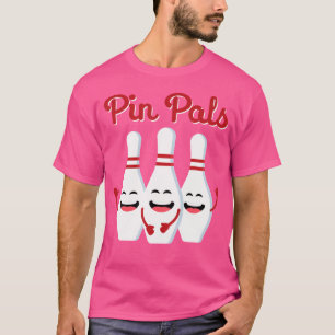 Camiseta Pin Pals Cute Bowling Para Y
