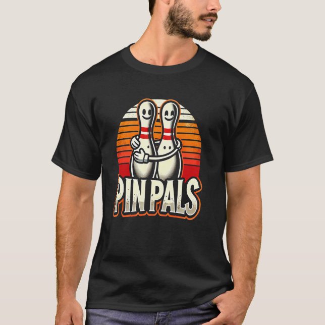 Camiseta Pin Pals Funny Bowling (Anverso)
