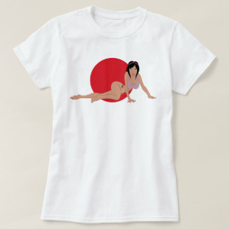 Camiseta Pin-Para arriba T-Shrit del dibujo animado