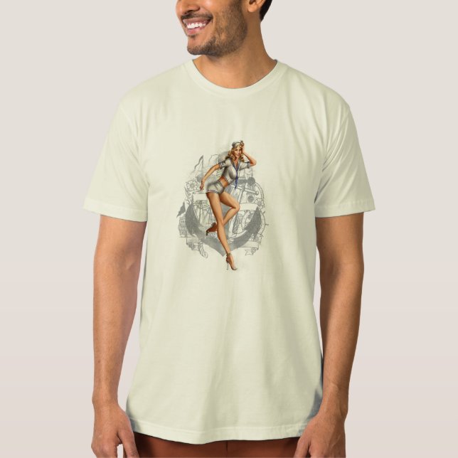 Camiseta pin up 2 (Anverso)