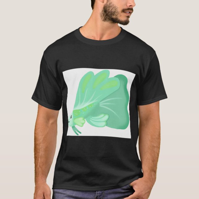 Camiseta Pin-Up de pecera (Anverso)