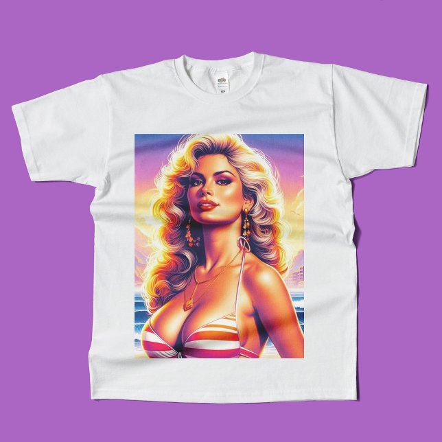 Camiseta Pin-up Hot Beach 80 (Subido por el creador)