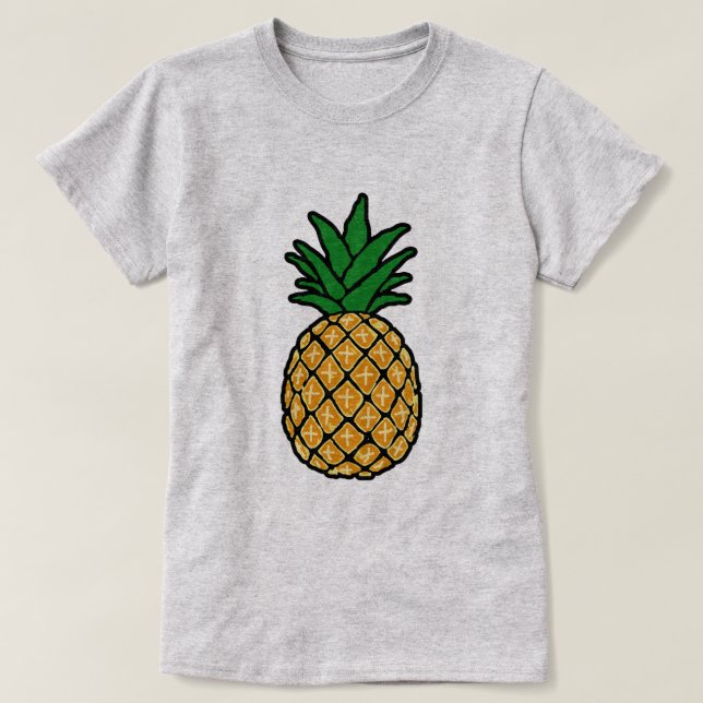 Camiseta Piña #1 (Diseño del anverso)