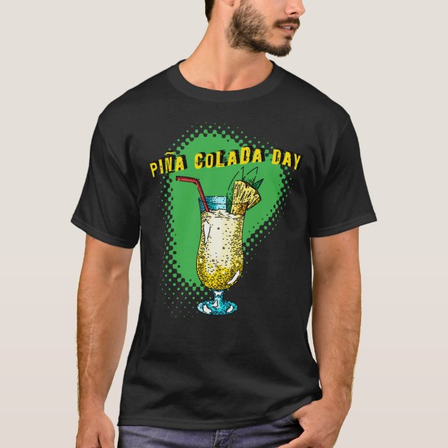 Camiseta Pina Colada Day (Anverso)