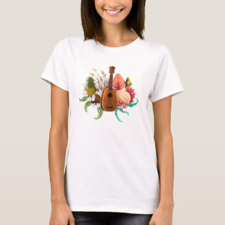 Camiseta Piña de la tierra y del mar del Ukulele