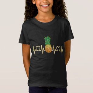 Camiseta Piña de latido I Fruta Tropical I Piña