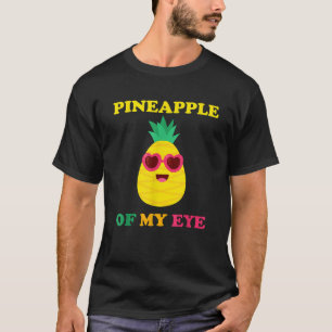 Camiseta Piña De Mi Ojo Fruta Tropical Cute Kawaii Diversió
