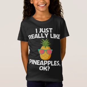 Camiseta Piña divertida para hombres mujeres gafas de sol d