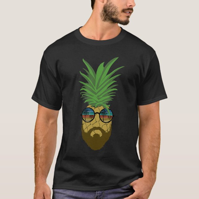 Camiseta Piña genial Divertida fruta Bromeas vacacionista (Anverso)
