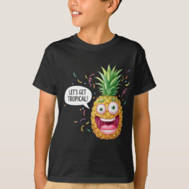 Camiseta Piña loca, de Natasha Us