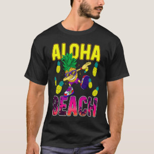 Camiseta Piña para mujeres hombres Dabbing Aloha Hawaii Sum