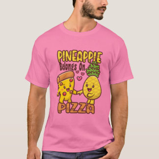 Camiseta Piña pertenece a la pizza hawaiana - pizza hawaian