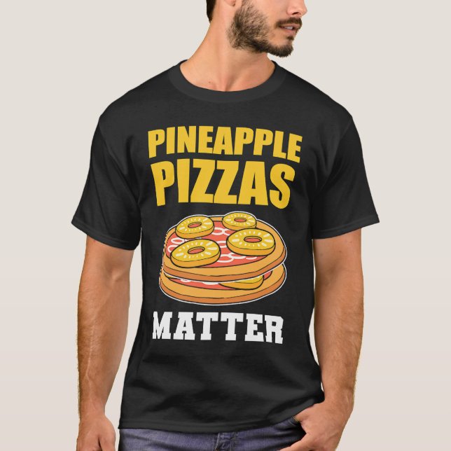 Camiseta Piña Pizzas Materia Fruta (Anverso)