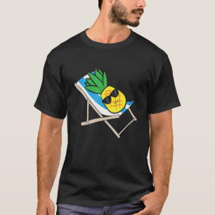 Camiseta Piña Relajante Pineapple Fruta Amor Piñas