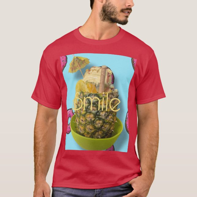 Camiseta Piña Tropical (Anverso)