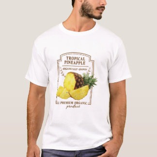 Camiseta Piña tropical de cultivo orgánico