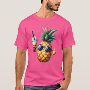 Camiseta Piña Tropical Fruta Solar Exótica 2