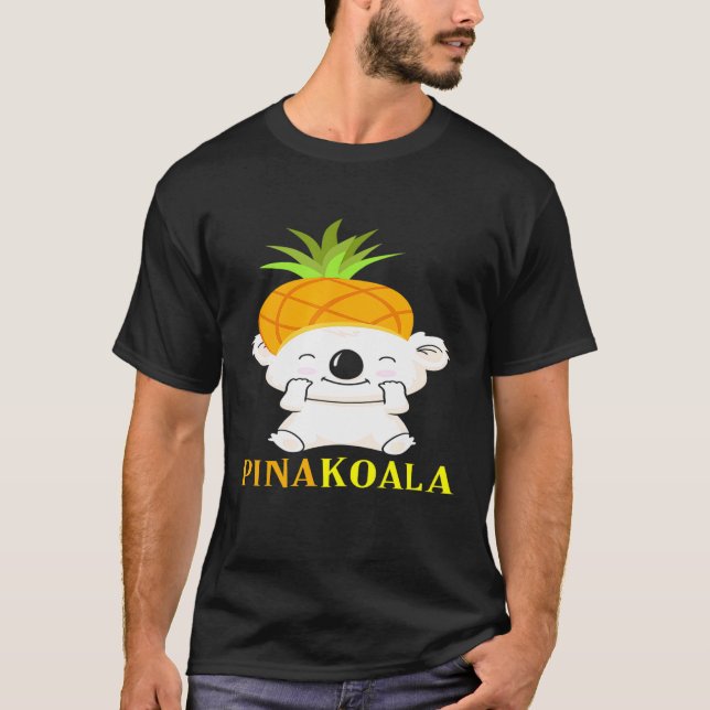 Camiseta Pinakoala Para Animales De Cóctel De Piña (Anverso)