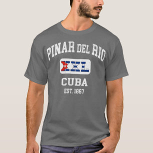 Camiseta Pinar del Río Cuba XXL Diseño atlético 1